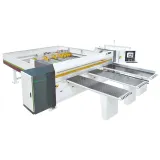 Circular de tăiat în pachet Nanxing NPC330 cu încărcare frontală pentru panouri PAL