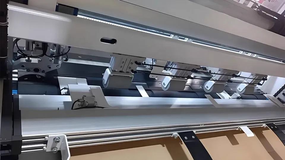 Mașină automată de produs cutii de carton pentru ambalare DM300 SERVO Nanxing — vedere de ansamblu