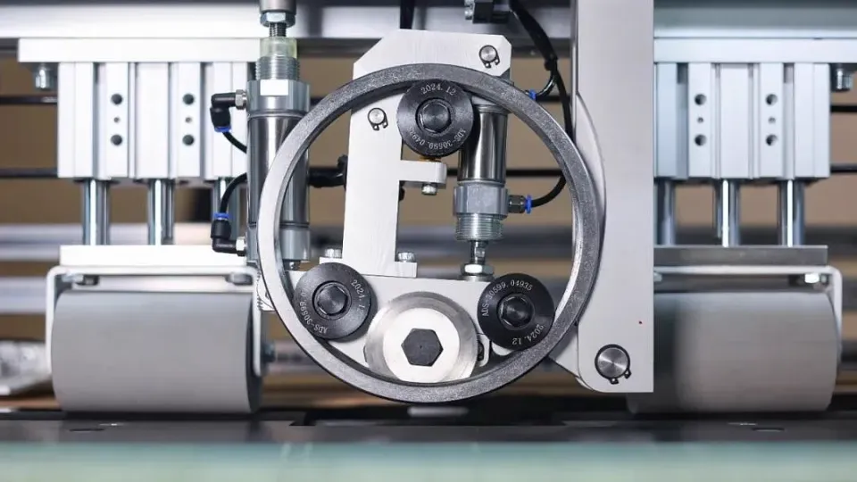 Mașină automată de produs cutii de carton pentru ambalare DM300 SERVO Nanxing — vedere de ansamblu