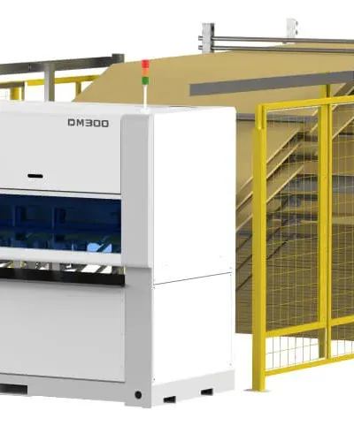 Mașină automată de produs cutii de carton pentru ambalare DM300 SERVO Nanxing — vedere de ansamblu