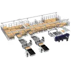 Sistem inteligent de stocare și manipulare automatizată a panourilor PAL/MDF IDEA FS-3012 — vedere de ansamblu — miniatură 4