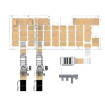 Sistem inteligent de stocare și manipulare automatizată a panourilor PAL/MDF IDEA FS-3012 — vedere de ansamblu — miniatură 5