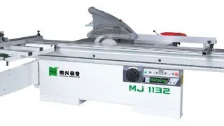 Circular cu masă mobilă și incizor MJ1132F Nanxing — vedere de ansamblu