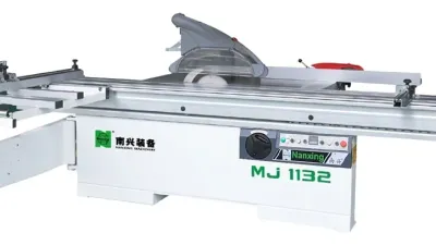 Circular cu masă mobilă și incizor MJ1132F Nanxing — vedere de ansamblu