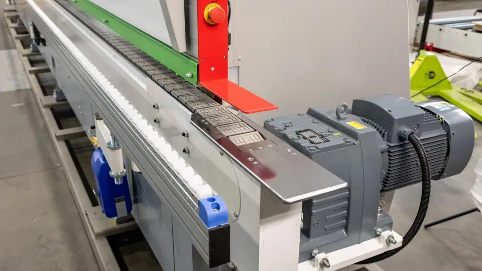 Mașină de aplicat cant softforming NB380 Nanxing — vedere de ansamblu