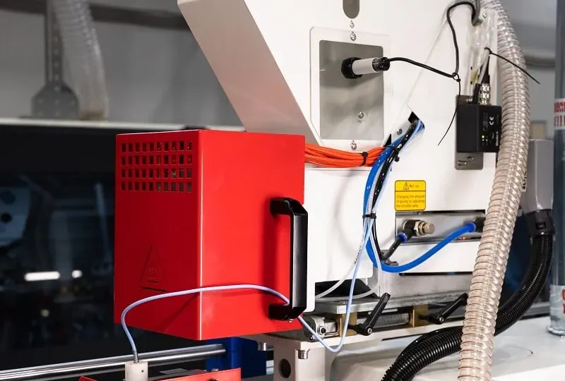Mașină de aplicat cant softforming NB380 Nanxing — vedere de ansamblu