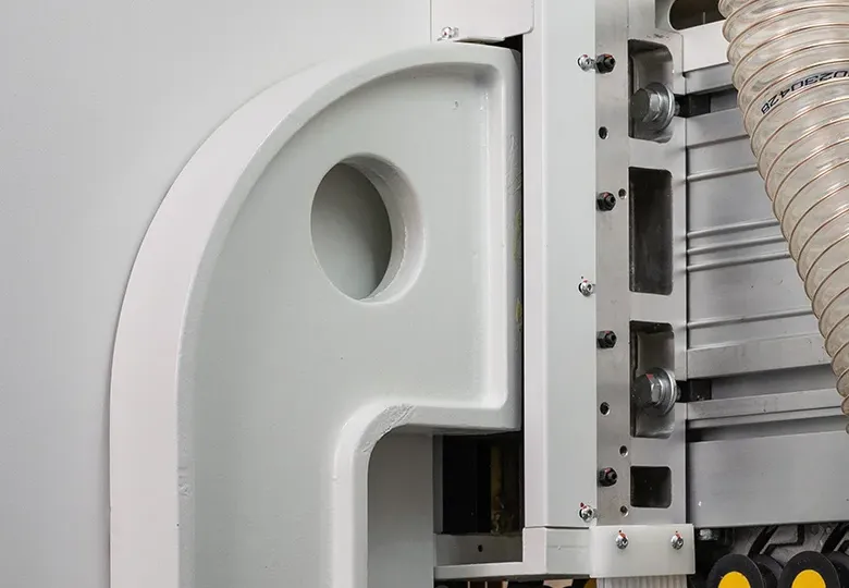 Mașină de aplicat cant softforming NB380 Nanxing — vedere de ansamblu