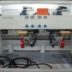 Mașină de aplicat cant softforming 45 grade NB380E Nanxing — vedere de ansamblu — miniatură 3