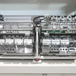 Mașină de aplicat cant softforming 45 grade NB380E Nanxing — vedere de ansamblu — miniatură 15