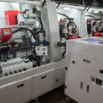 Mașină de aplicat cant softforming 45 grade NB380E Nanxing — vedere de ansamblu — miniatură 16