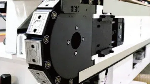 Mașină de aplicat cant V belt NB771D Nanxing — vedere de ansamblu