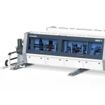 Mașină de aplicat cant dublă cu V belt NB960HLS Nanxing — vedere de ansamblu — miniatură 1