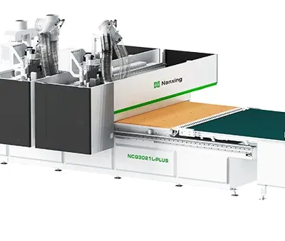 Centru de prelucrare CNC nesting dublu NCG3021L PLUS Nanxing — vedere de ansamblu