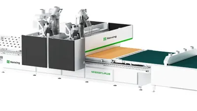 Centru de prelucrare CNC nesting dublu NCG3021L PLUS Nanxing — vedere de ansamblu