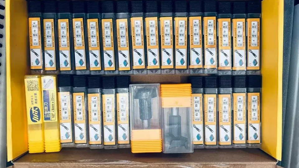 ND612CTL — set de burghie și freze compatibile pentru găurire