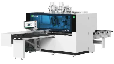 CNC de găurire pe 6 laturi ND612D Nanxing — vedere de ansamblu