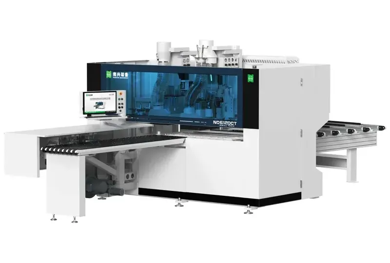 CNC de găurire pe 6 laturi cu 2 blocuri și axa C ND612DCT Nanxing — vedere de ansamblu