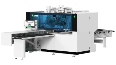 CNC de găurire pe 6 laturi cu 2 blocuri și axa C ND612DCT Nanxing — vedere de ansamblu
