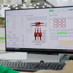 CNC de găurire pe 6 laturi cu 2 blocuri și axa C ND612DCT Nanxing — vedere de ansamblu — miniatură video