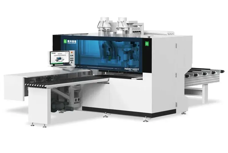 Centru de găurire CNC pe 6 laturi ND612DT Nanxing — vedere de ansamblu