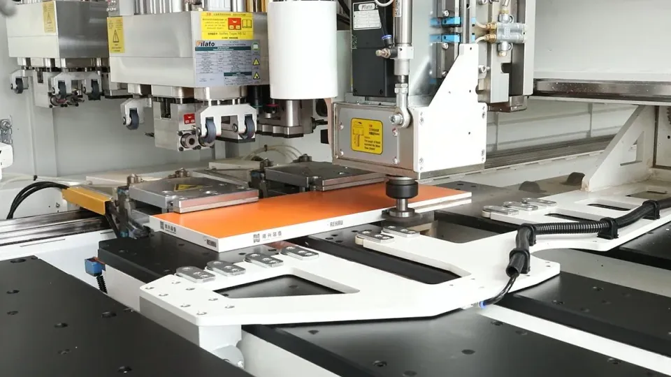 CNC de găurit pe 6 laturi compact ND612E Nanxing — vedere de ansamblu