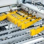 Circular de tăiat în pachet cu twin pusher și masă lift NPL380D Nanxing — vedere de ansamblu — miniatură 8