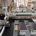 Circular de tăiat în pachet cu twin pusher și masă lift NPL380D Nanxing — vedere de ansamblu — miniatură 18