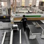 Circular de tăiat în pachet cu twin pusher și masă lift NPL380D Nanxing — vedere de ansamblu — miniatură 21