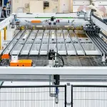 Circular de tăiat în pachet cu twin pusher și masă lift NPL380D Nanxing — vedere de ansamblu — miniatură 22