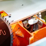 Circular de tăiat în pachet cu twin pusher și masă lift NPL380D Nanxing — vedere de ansamblu — miniatură 25